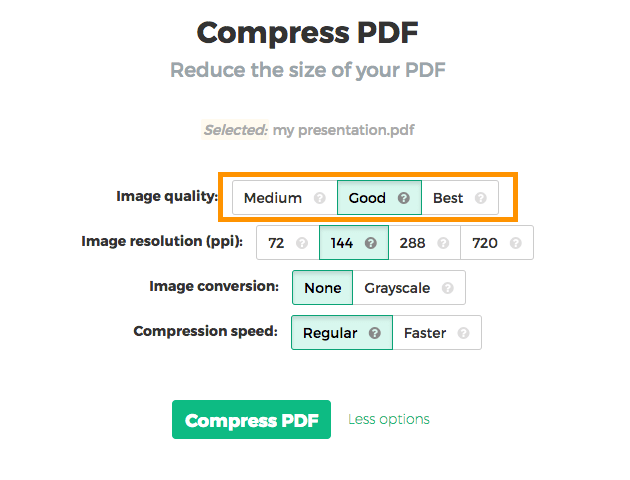 pdf size reducer free program