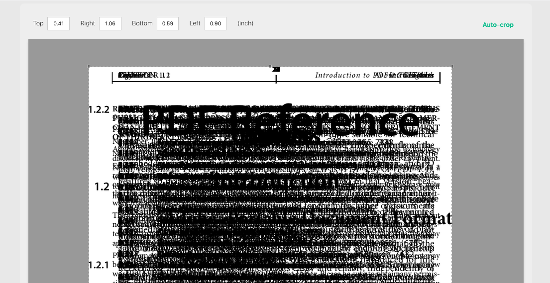 Schneiden Sie Pfd Online Zu Automatically Trim White Margins In One Click