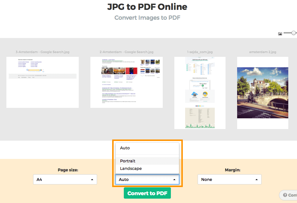 Jpeg pdf PDF to